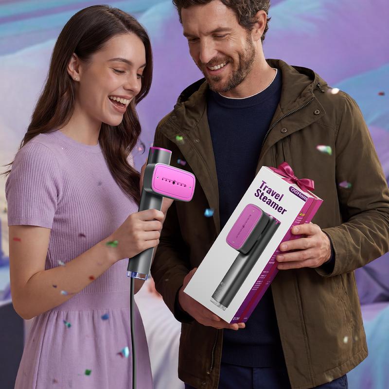 Portable Handheld Clothes Steamer, 30s Fast Heat, Travel Garment Steamer