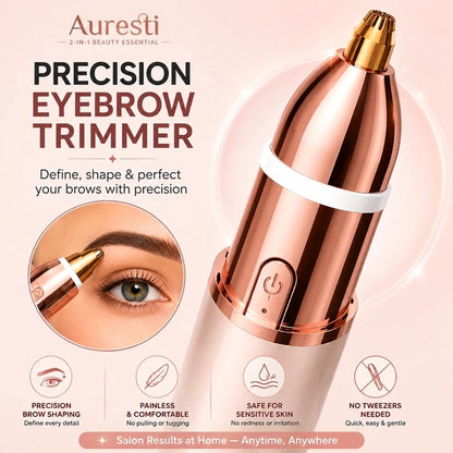 Auresti™ Eyebrow & Facial Hair Trimmer 2 IN 1