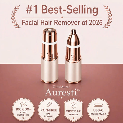 Auresti™ Eyebrow & Facial Hair Trimmer 2 IN 1