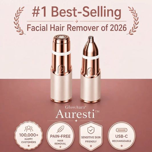 Auresti™ Eyebrow & Facial Hair Trimmer 2 IN 1