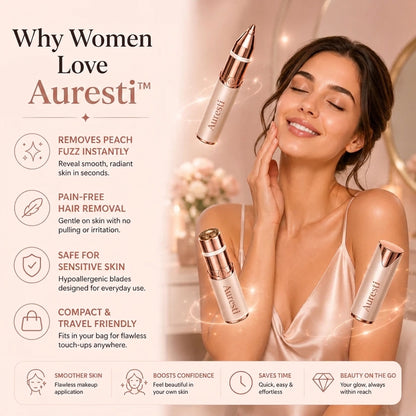 Auresti™ Eyebrow & Facial Hair Trimmer 2 IN 1